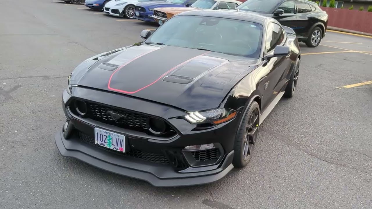 2022 Mach I Mustang 
