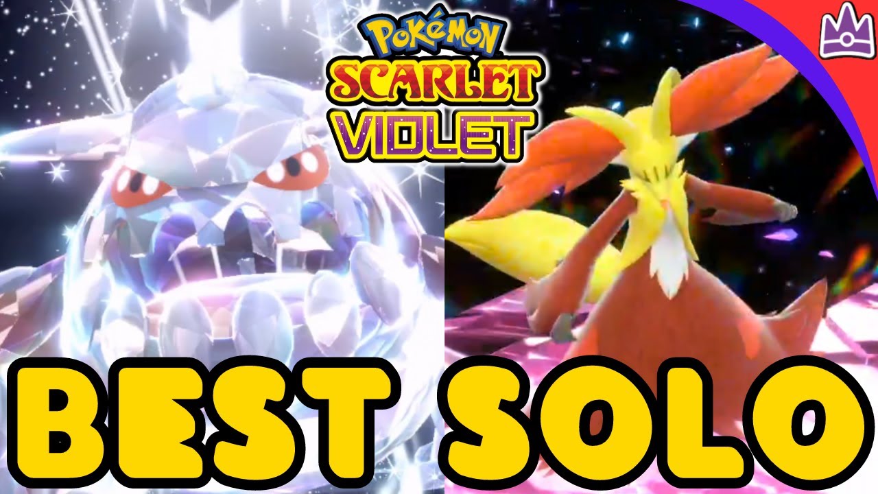 Best SOLO BUILDS for 7 Star DELPHOX in Pokemon Scarlet Violet