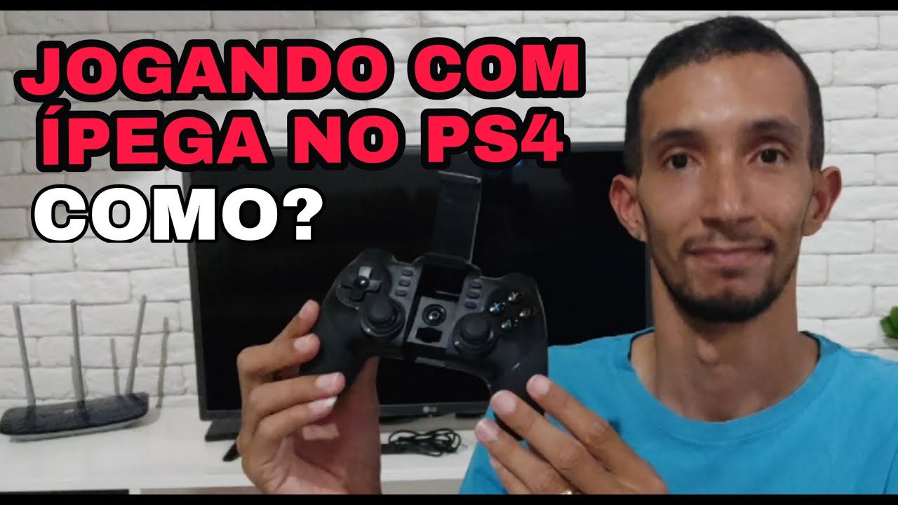 COMO USAR O ÍPEGA 9076 NO PS4