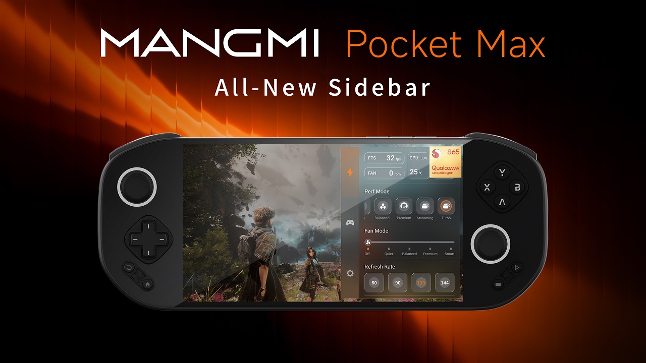 MANGMI Pocket Max | All-New Sidebar Feature Demo