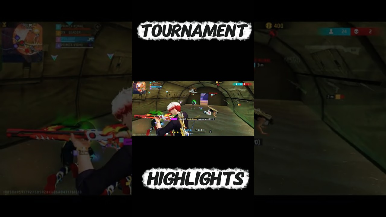 🎯 Free Fire TOURNAMENT HIGHLIGHTS RAW POV | #freefireesports #gaming