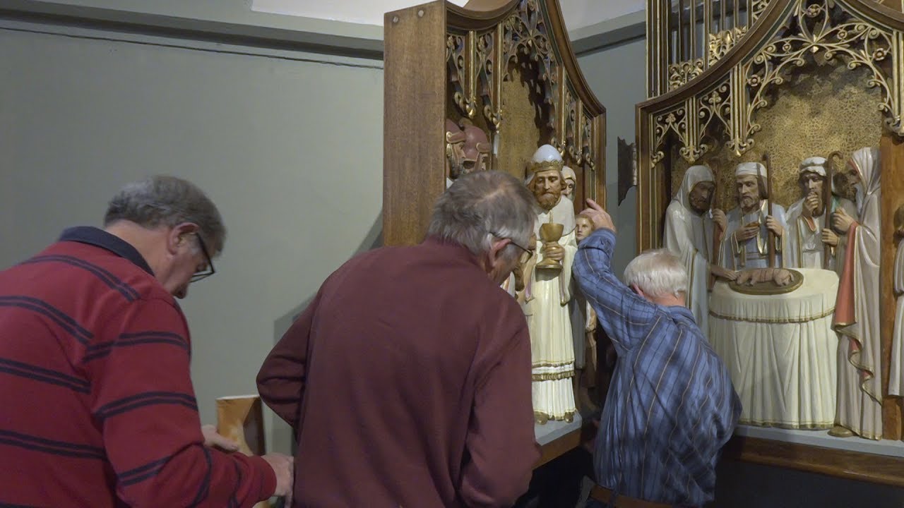 Vier bijzondere altaarluiken verhuizen naar de kerk in Gaanderen