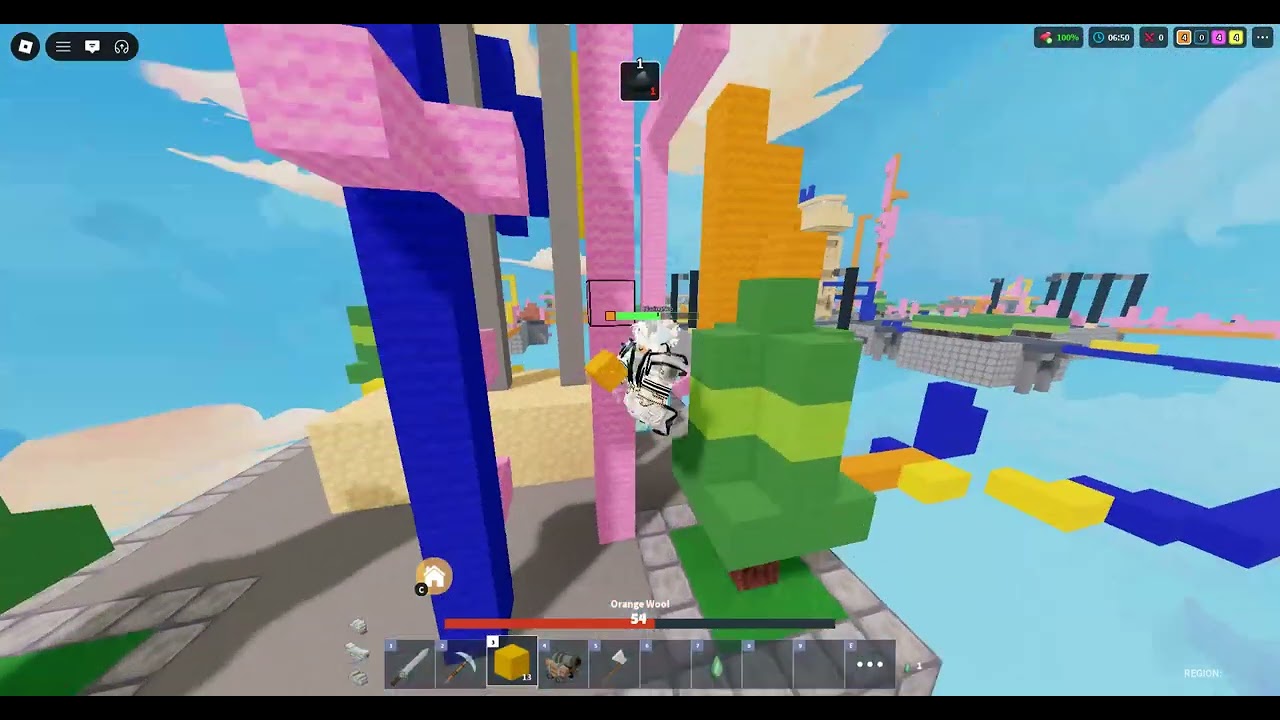 Playing bedwARS