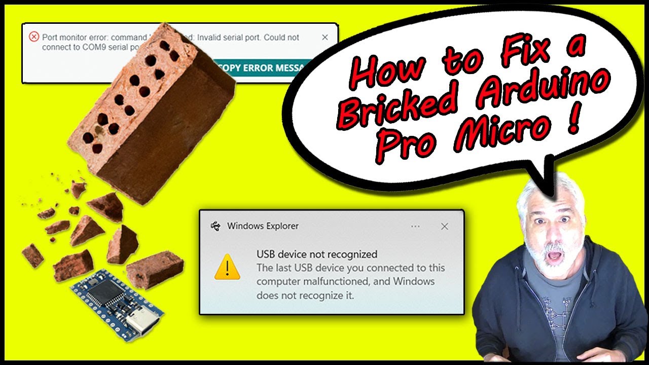 Как починить неработающий Arduino Pro Micro
