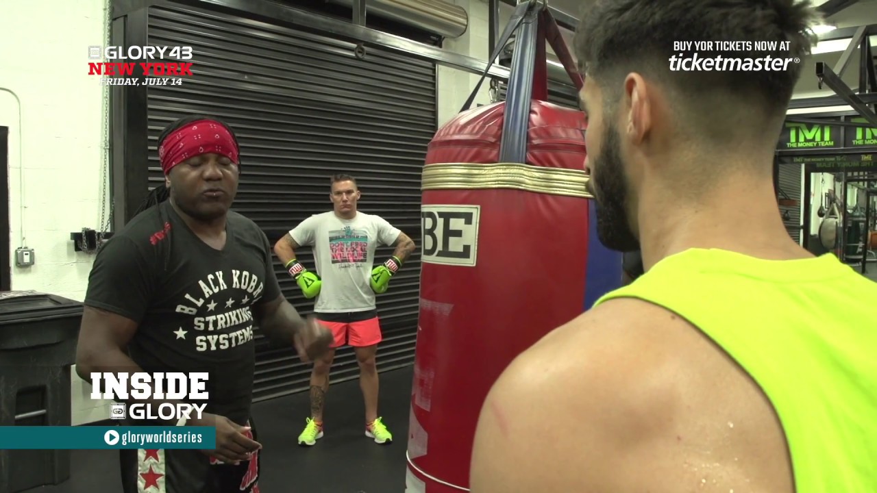 Josh Jauncey Enlists the Help of Dewey Cooper for GLORY 43 New York Training Camp