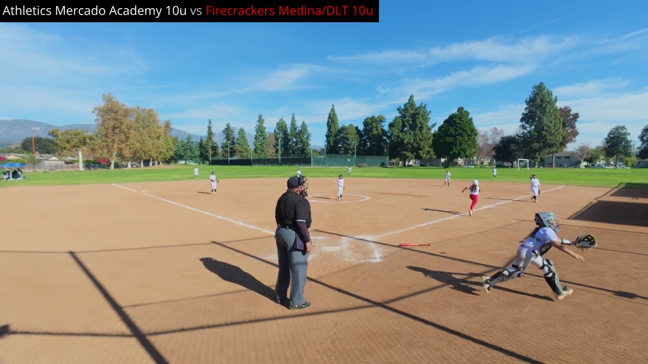 12-21-25 Athletics Mercado Academy 10u vs Firecrackers Medina DLT 10u (Game 2)