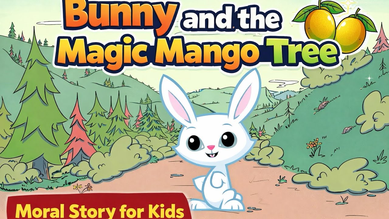 Bunny and the Magic Mango Tree 🐰🥭 | Kids Moral Story in English