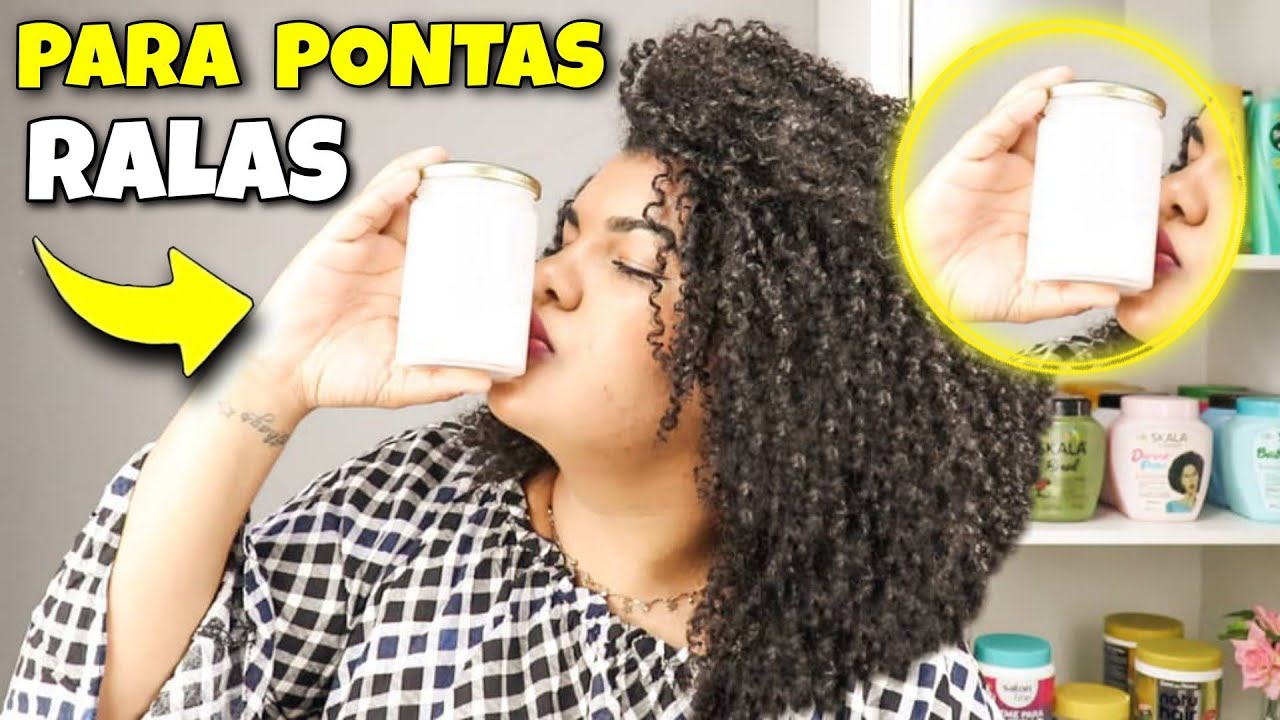 Pré shampoo para PONTAS RALAS 😱🔥🔥