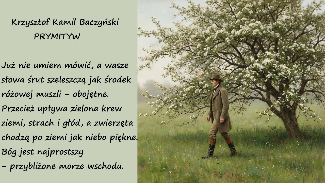 Prymityw Krzysztof Kamil Baczyński Poezje Wiersze | Poezja Dla Duszy