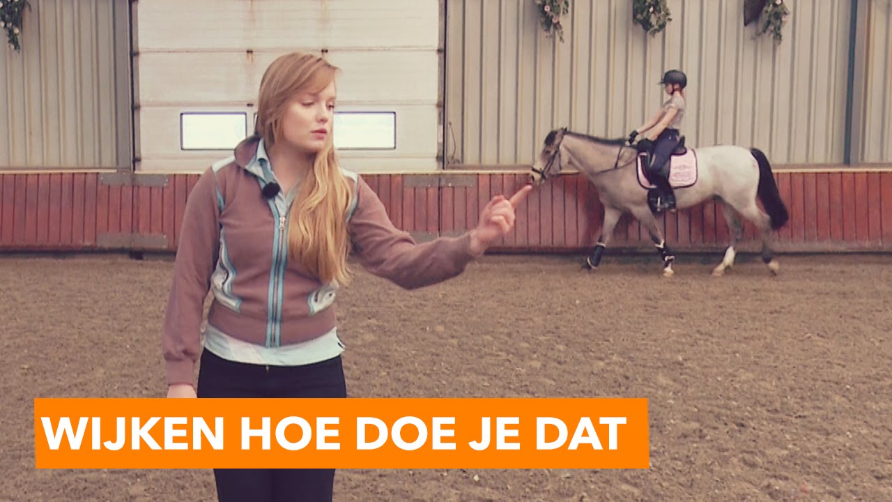 Wijken hoe doe je dat? | PaardenpraatTV