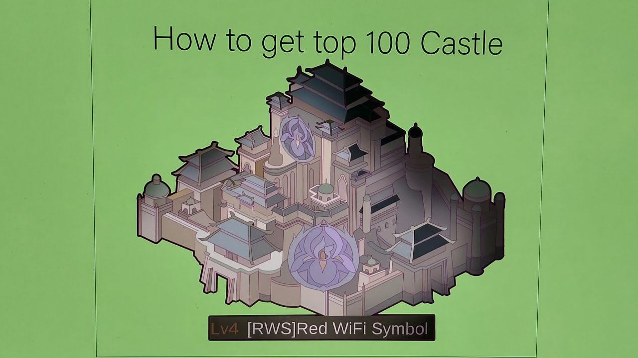 How to get Top 100 Chalons castle (Evony guide)