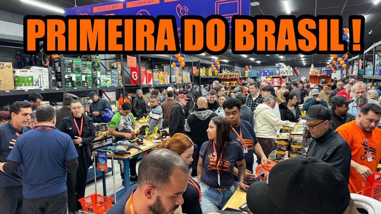 PRIMEIRA OUTLET DE MÁQUINAS E FERRAMENTAS DO BRASIL !