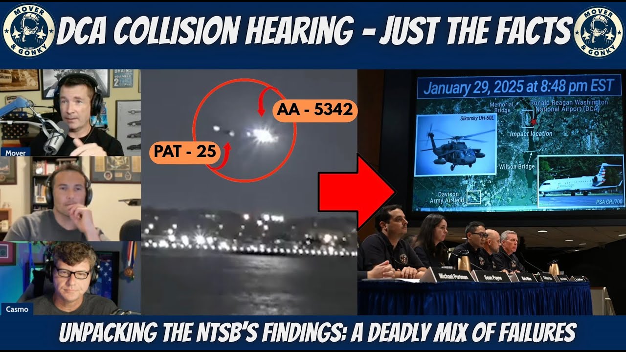 Pilots Analyze Deadly DCA Midair – NTSB Hearings
