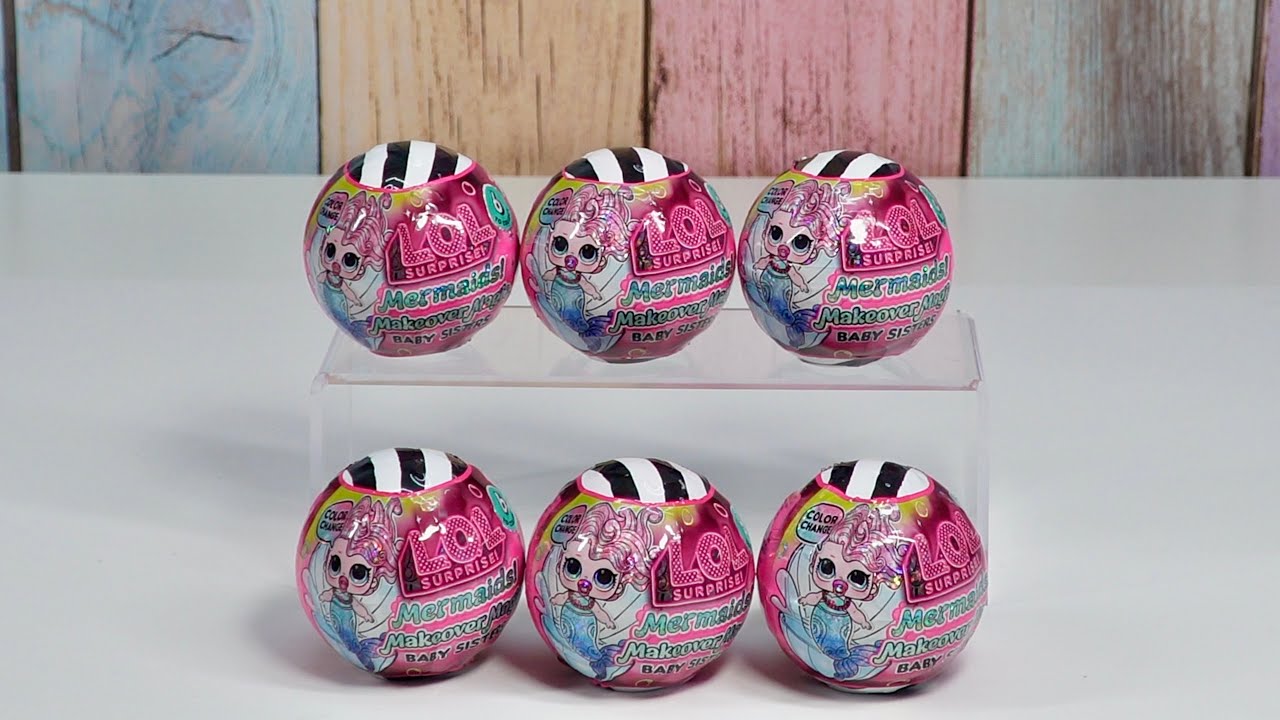 Волшебное преображение русалки для младшей сестры, LOL Surprise