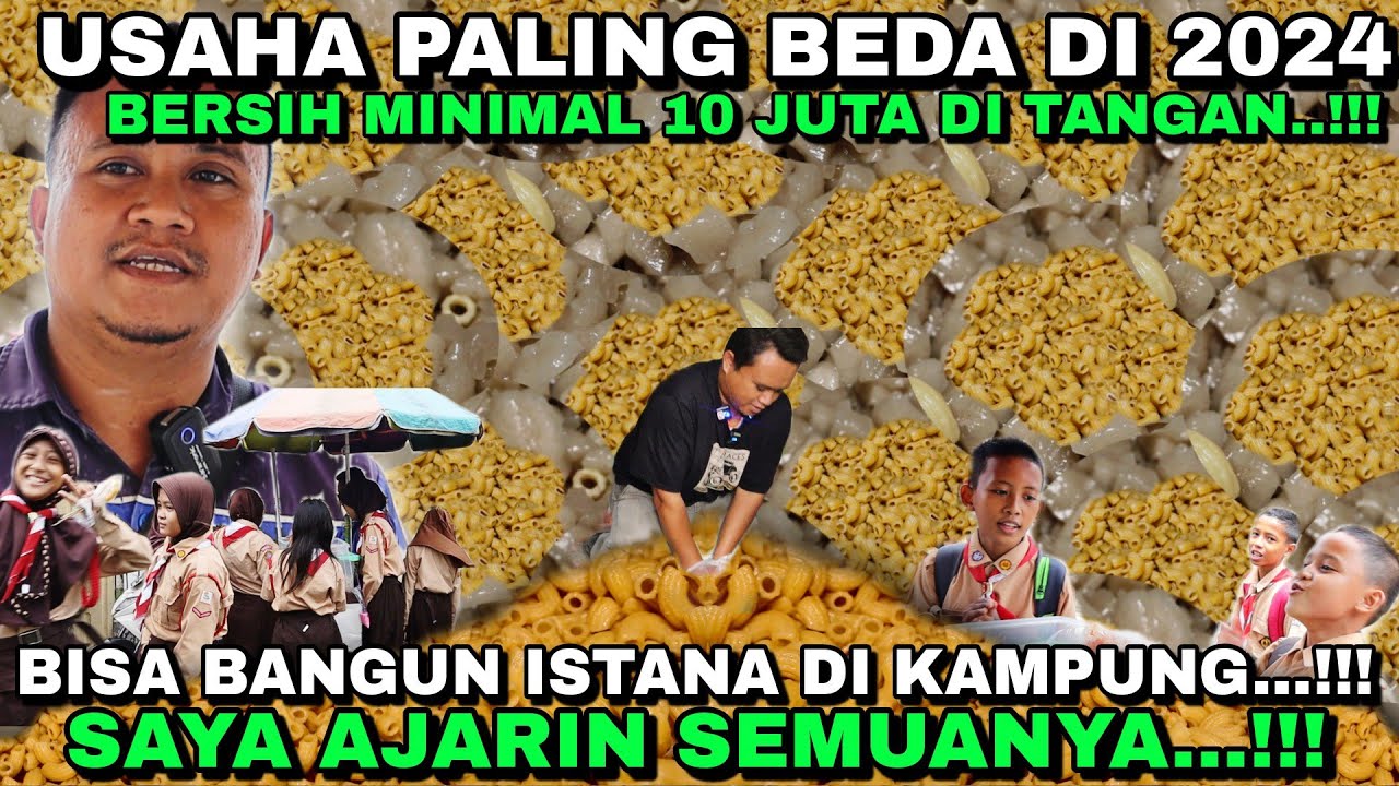 BEDA DARI YANG LAIN BERSIH PALING MINIM 10 JUTA DITANGAN !! SAYA AJARIN IDE USAHA CEPAT BALIK MODAL
