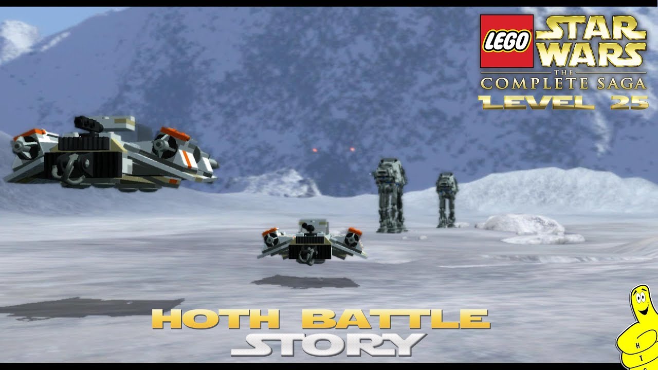Lego Star Wars TCS: Ep 5 Chap 1 / Hoth Battle STORY - HTG
