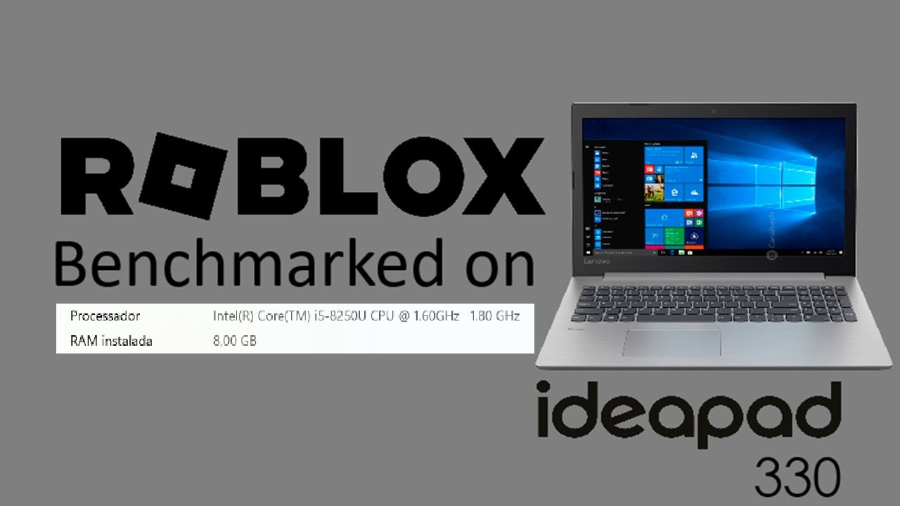 Roblox on a Lenovo Ideapad 330 (i5-8250U / 3.4 GHz / 8 GB RAM DDR4 / Intel HD 620 / Windows 11)