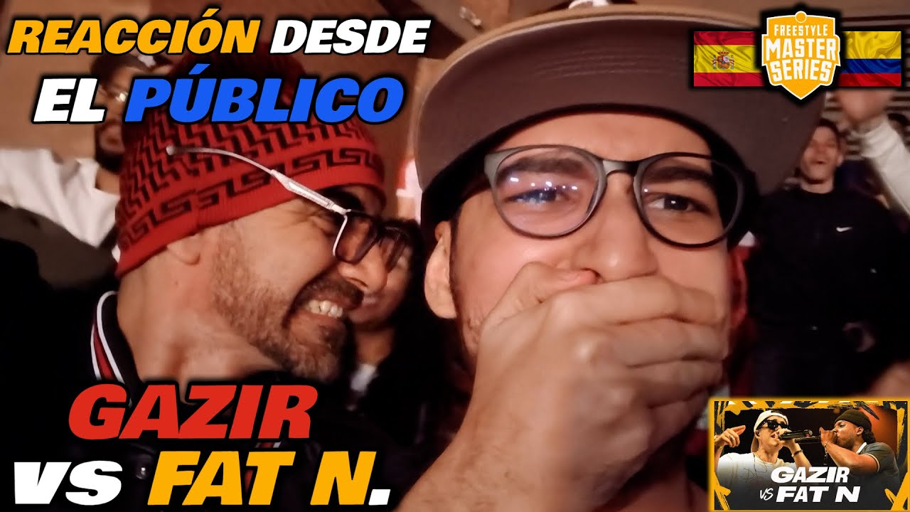 👠 ¡PUNTA, TACÓN! - COLOMBIANOS REACCIONAN DESDE EL PÚBLICO a GAZIR vs FAT N [FMS COLOMBIA 2026]