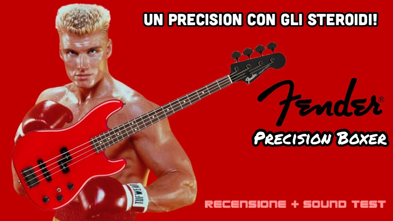 Fender Precision Boxer (Fender Jazz Bass Special reissue 2020) - Recensione / Review + Sound Test