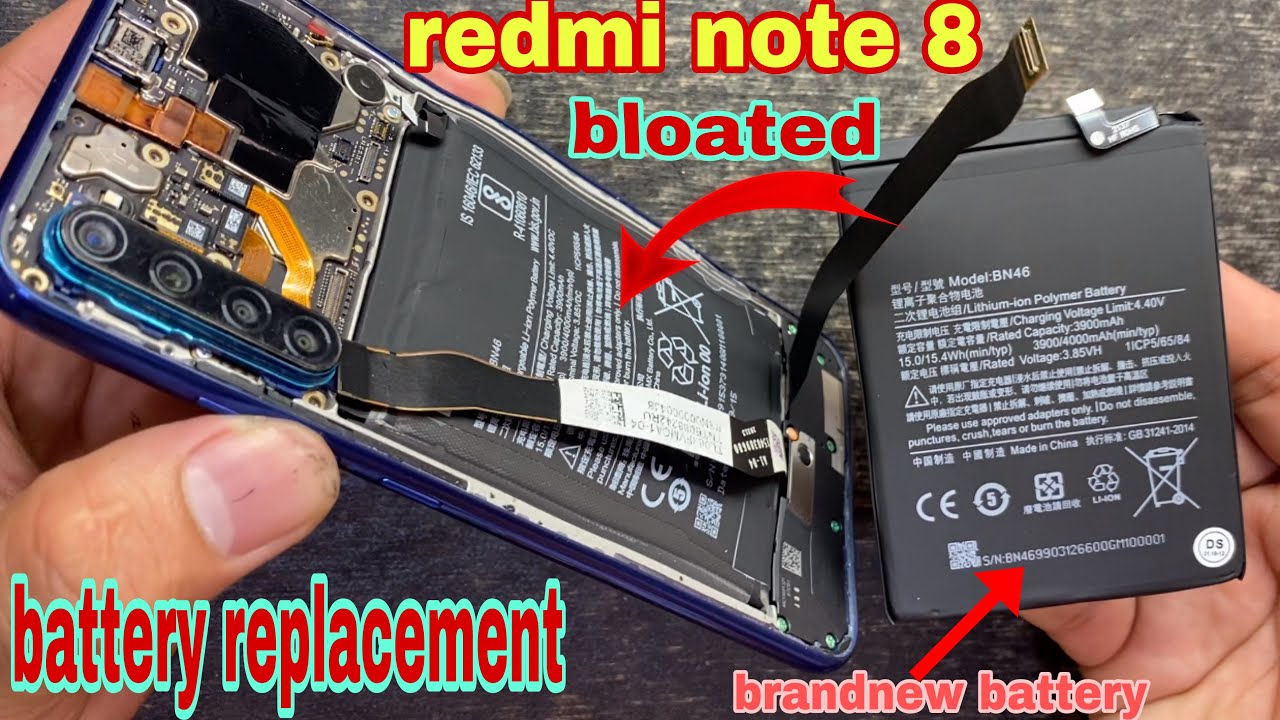 How To Replace New Battery Redmi Note 8 (over  charged Problem) Part 27 | See the Tips Para makaiwas