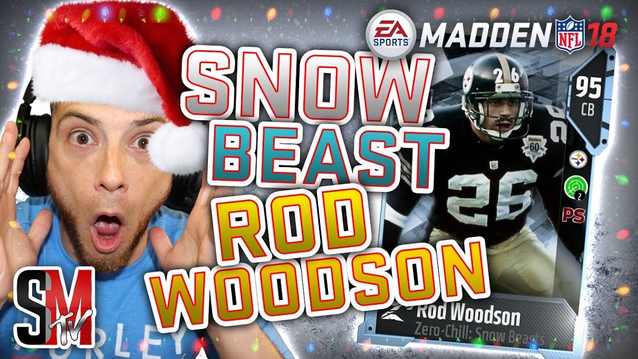 Limited Rod Woodson & Legends Brian Urlacher Harold Carmichael - Madden NFL 18 Pack Opening
