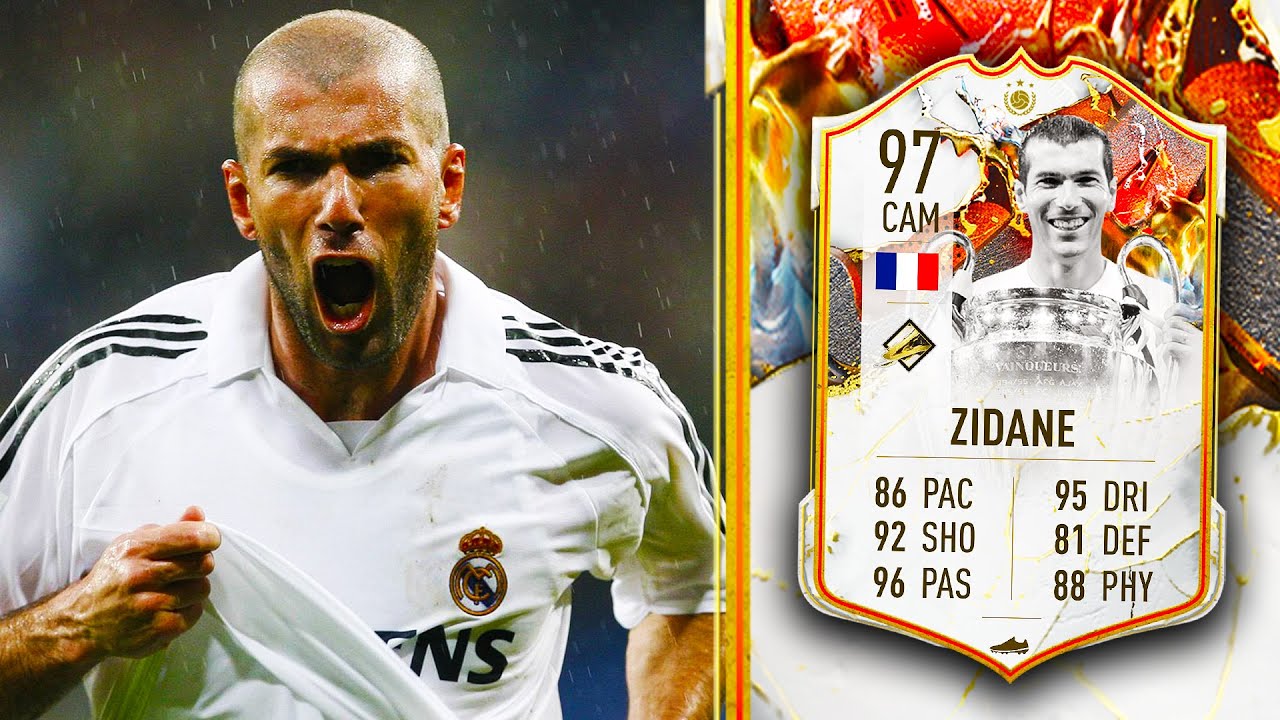 97 TROPHY TITANS ICON ZIDANE PLAYER REVIEW - FIFA 23