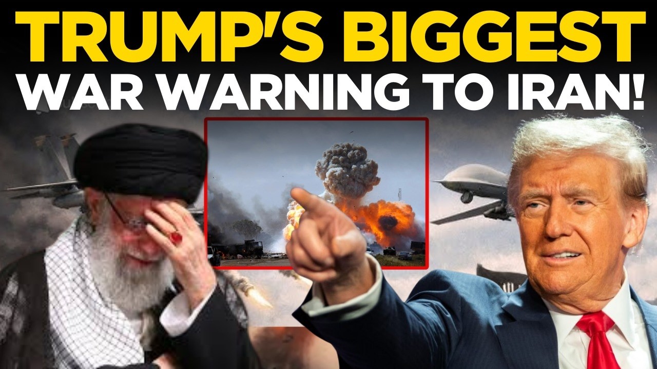 LIVE: Trump Warns Iran: '10 Days to Deal' or Military Action? | US Iran Tensions Escalate | Trump