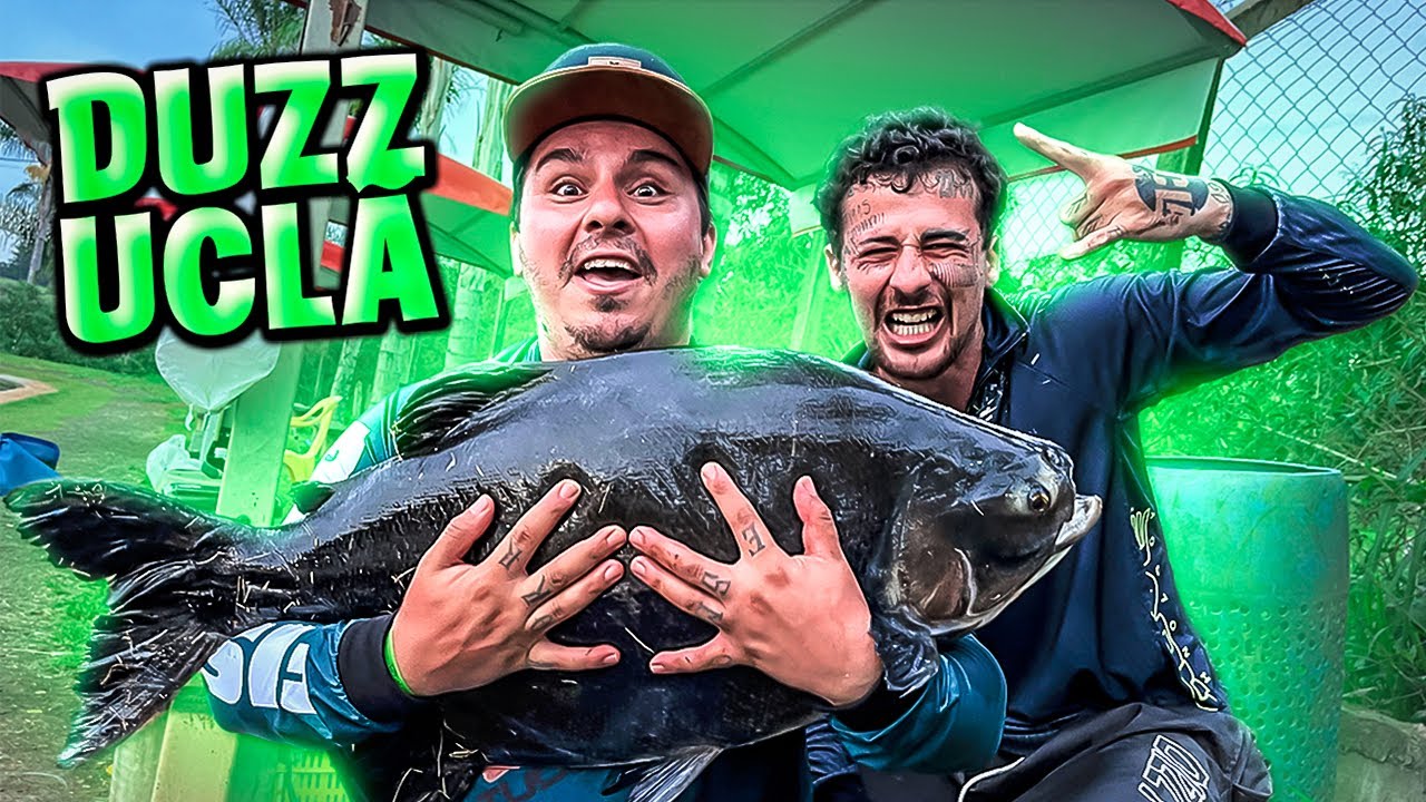 FUI PESCAR COM O DUZZ E O INACREDITÁVEL ACONTECEU ! (SÓ PEIXE GIGANTE)