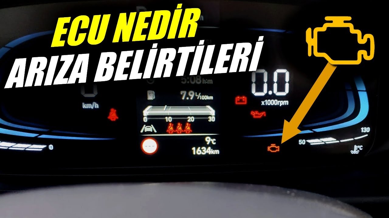 Motor Kontrol Ünitesi (ECU) Nedir? Motor Beyni Arızası Nasıl Anlaşılır? ECU Arıza Belirtileri