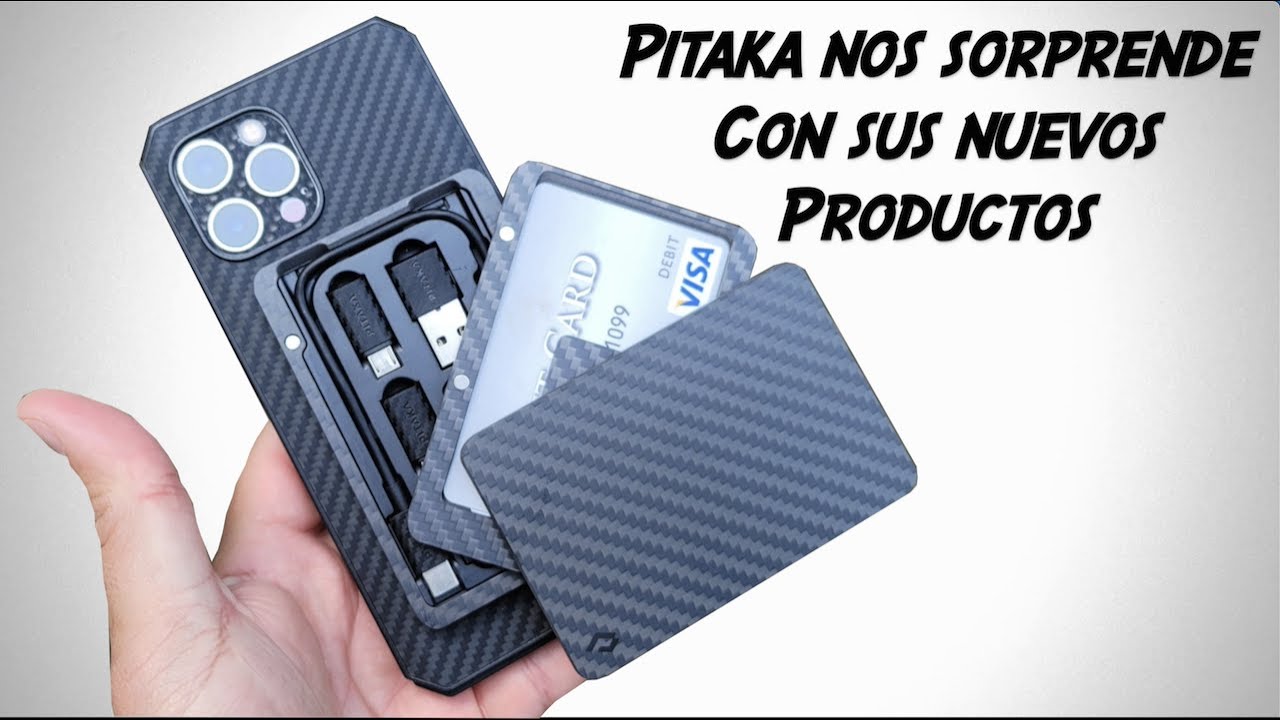 Lo nuevo de PITAKA this is really cool, MagEZ Wallet and Case