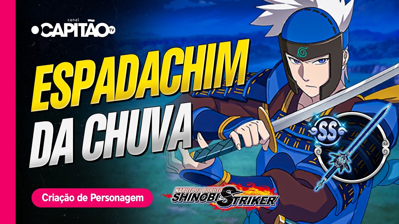 ESPADACHIM DA CHUVA | Criação de Personagem #54 | Naruto to Boruto Shinobi Striker