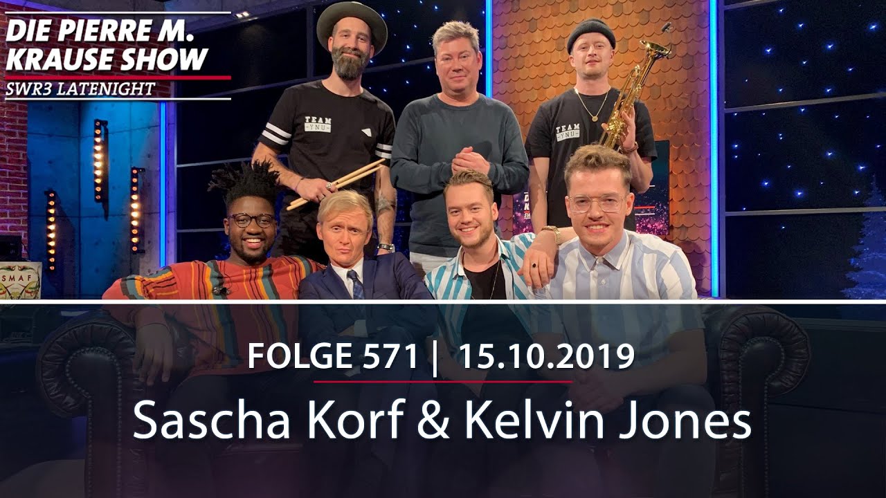 Pierre M. Krause Show | Folge 571 | Sascha Korf und Kelvin Jones & YouNotUs