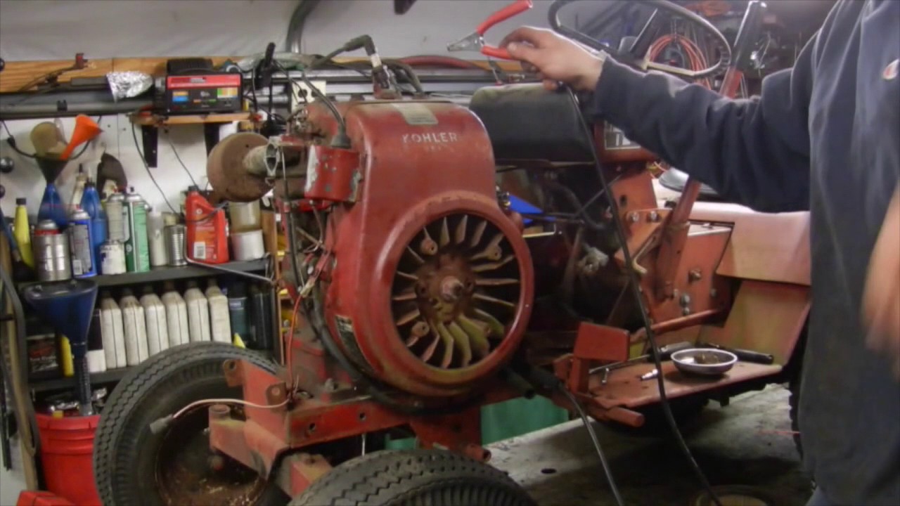 1969 WheelHorse Charger 12 Repair- Part 1