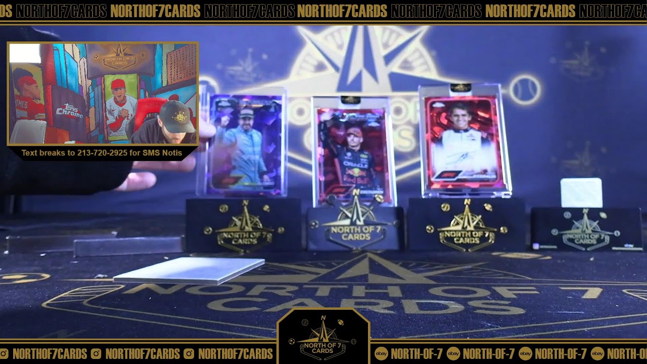2024 Topps Chrome Sapphire Formula 1 - 1X Case BREAK #2
- Jan 27