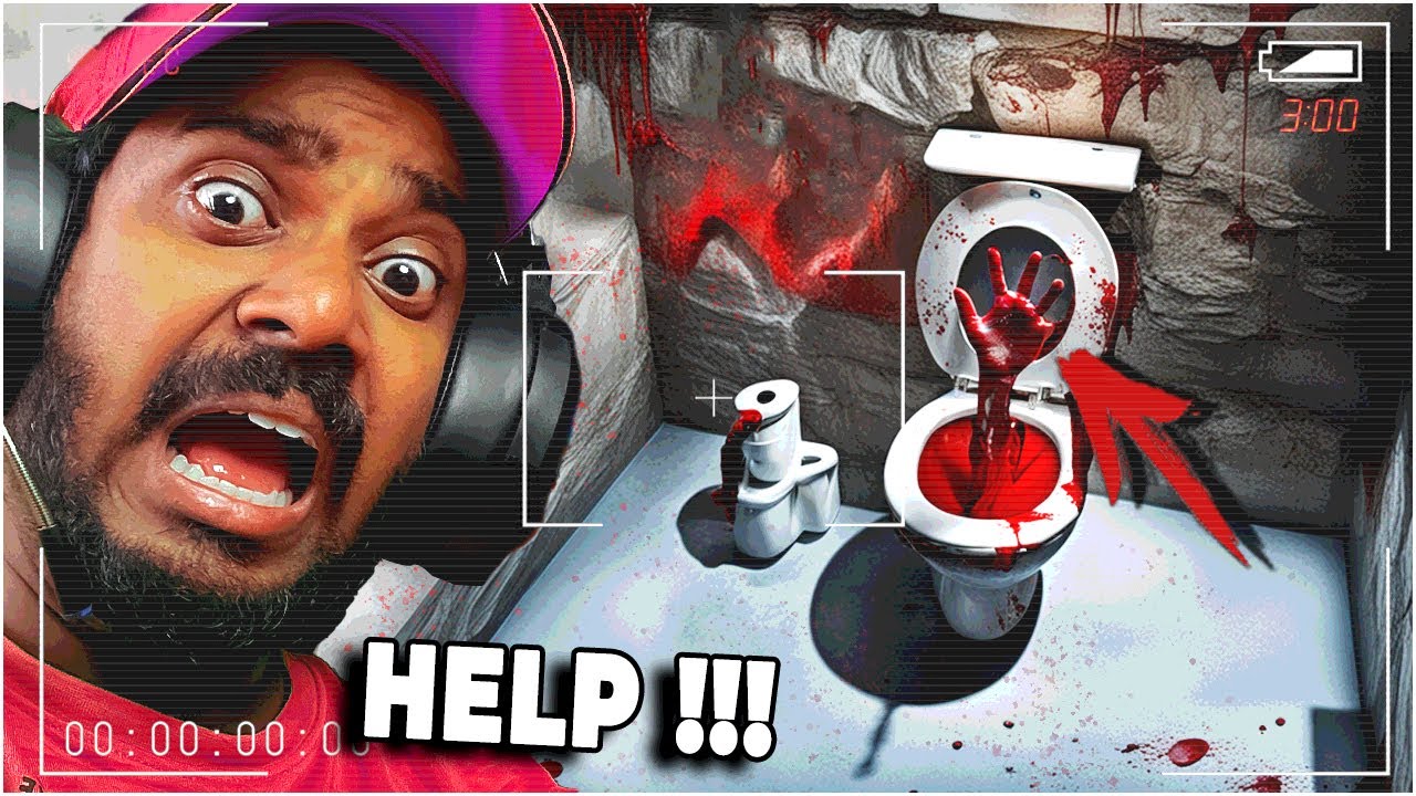 Do NOT Use This Toilet 🚽 at 3 AM 😱😰 #horrorgaming #gameplay #horrorstories