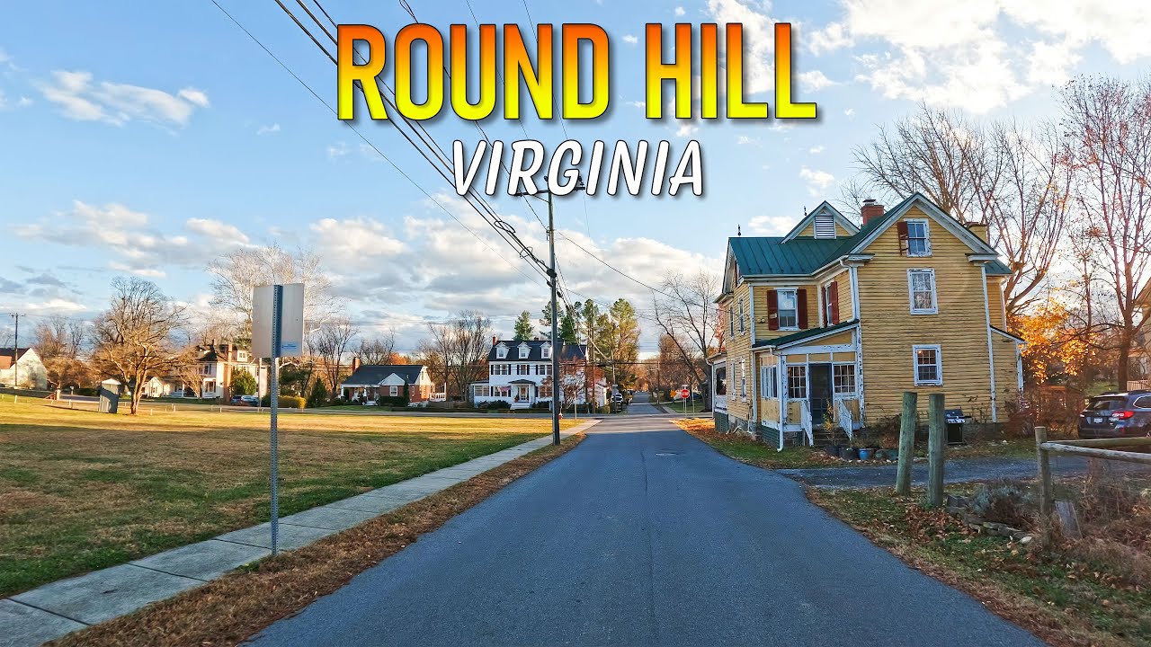 Round Hill Virginia Driving Through