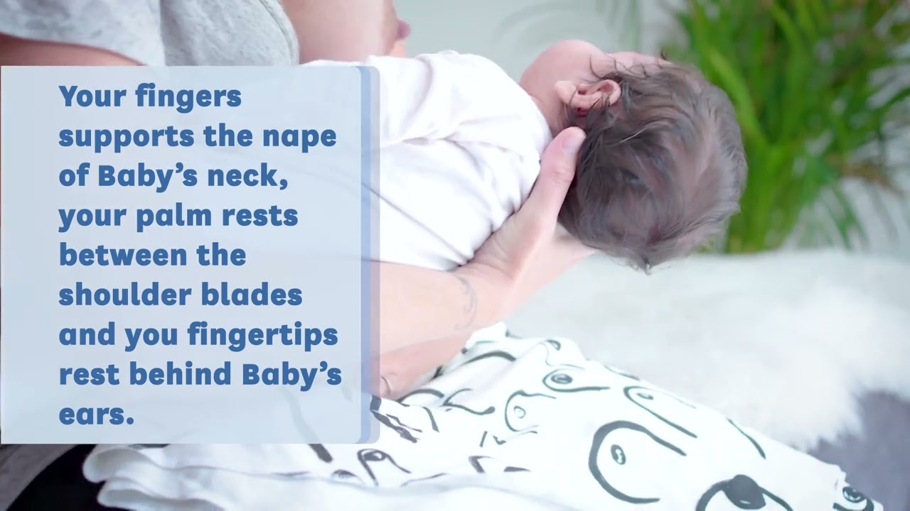 How to latch a baby using the exaggerated latch technique.