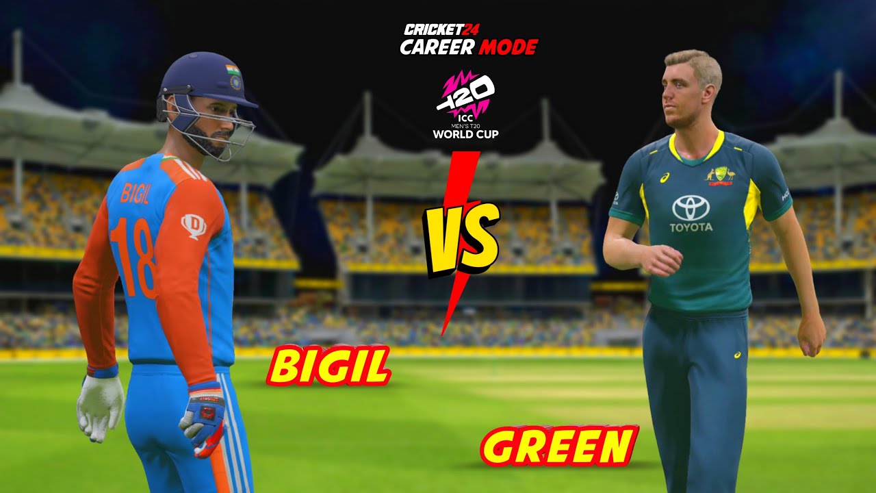 BIGIL vs AUSTRALIA 💥 CRICKET 24 CAREER MODE EP 88