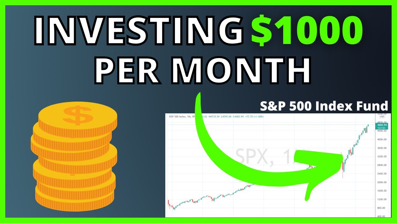 Инвестирование 1000 долларов в месяц в индекс S&P 500 | Пассивное инвестирование | Индексный фонд
