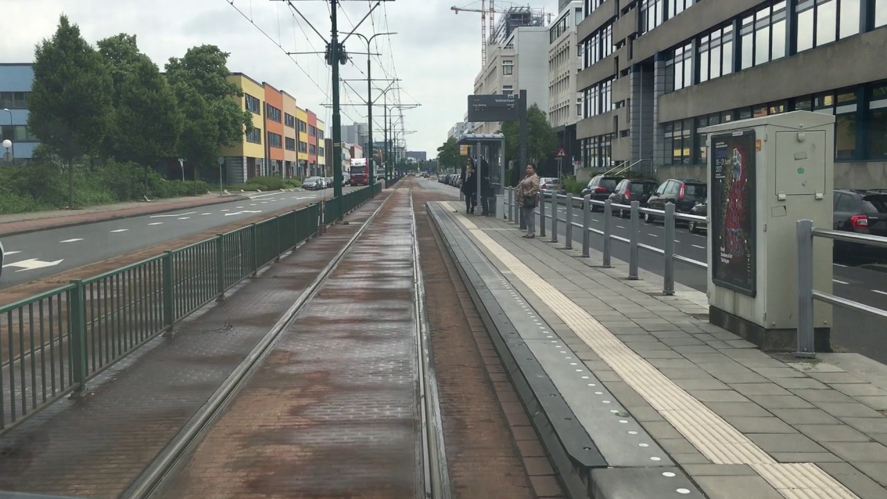 Tramrit lijn 17 van Wateringen naar centrum Den Haag