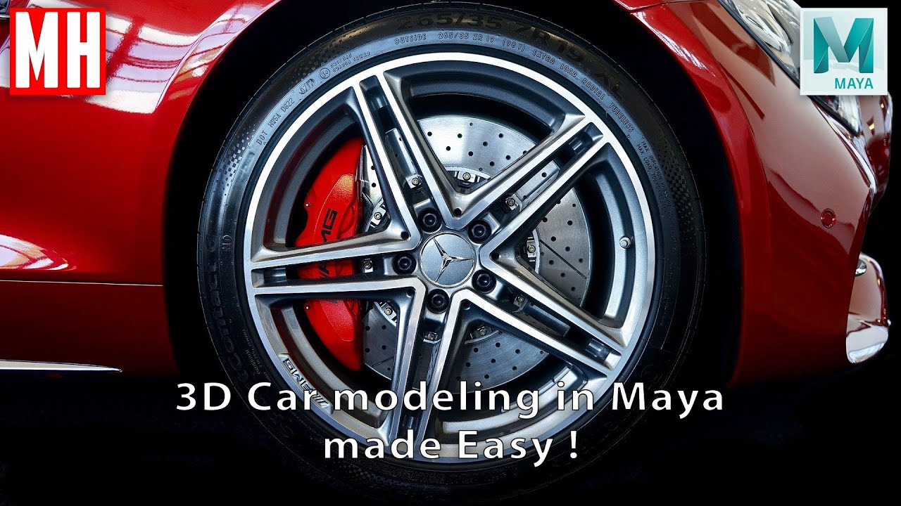 3D Car Modeling in Maya 2020 made Easy ! Part #6