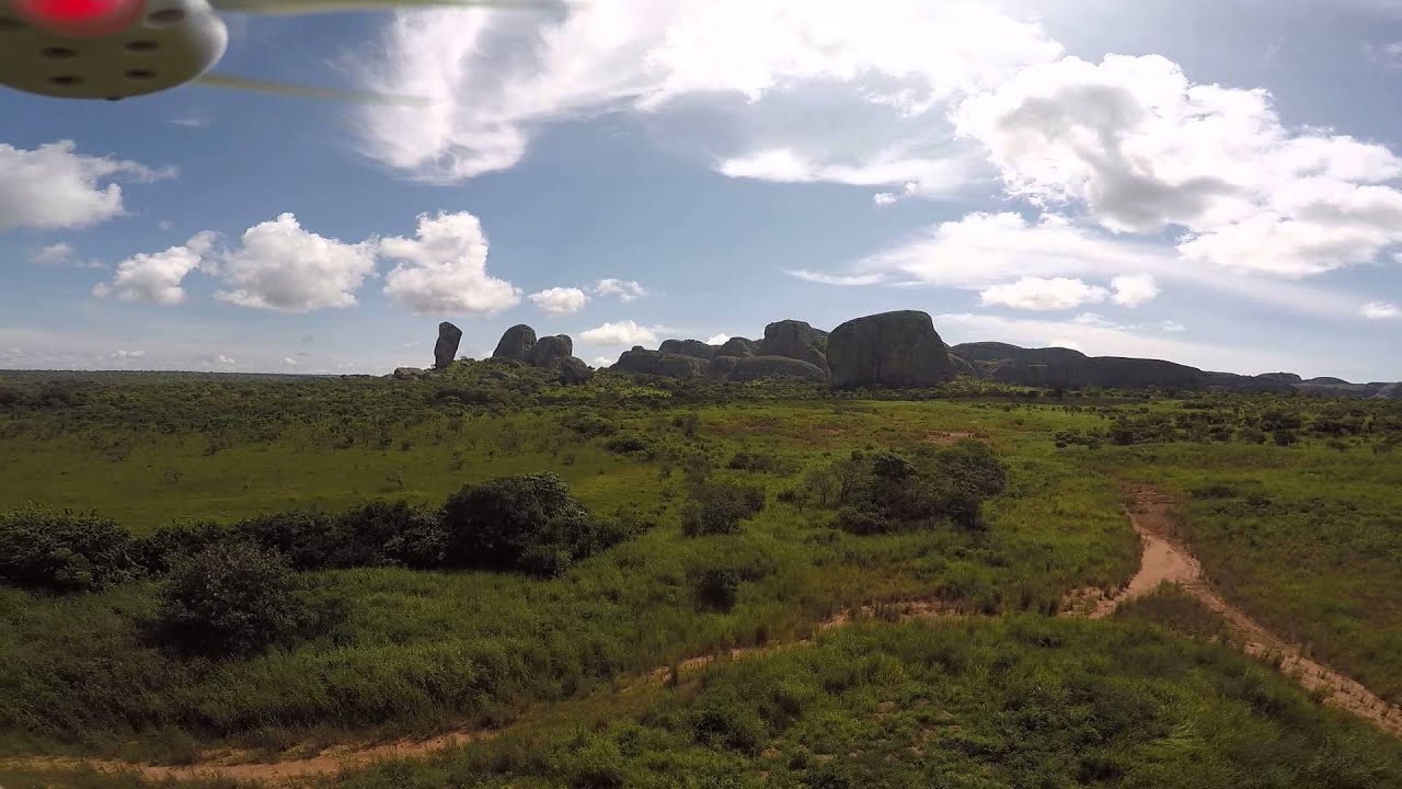 The Black Rocks of Pungo, Angola