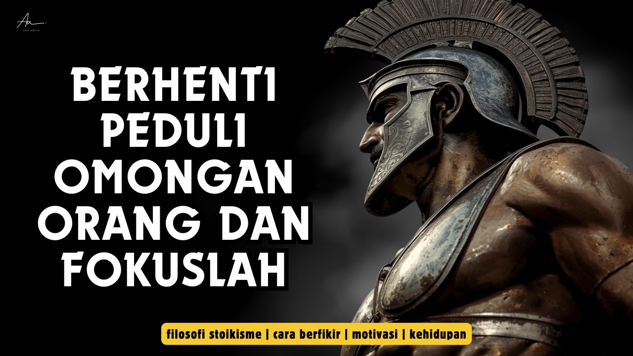 SAATNYA BERHENTI PEDULI OMONGAN ORANG DAN FOKUS PADA MASA DEPANMU - ARIF ARSYA