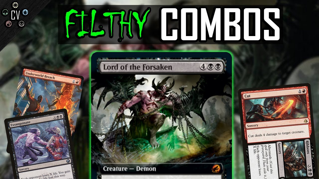 POWERFUL NEW COMBOS FOR COMMANDER! | Lord of the Forsaken + Underworld Breach | #Shorts