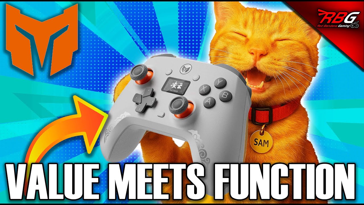 Mojhon BigBig Won Aether Review - Wireless Pro Controller with LCD Screen