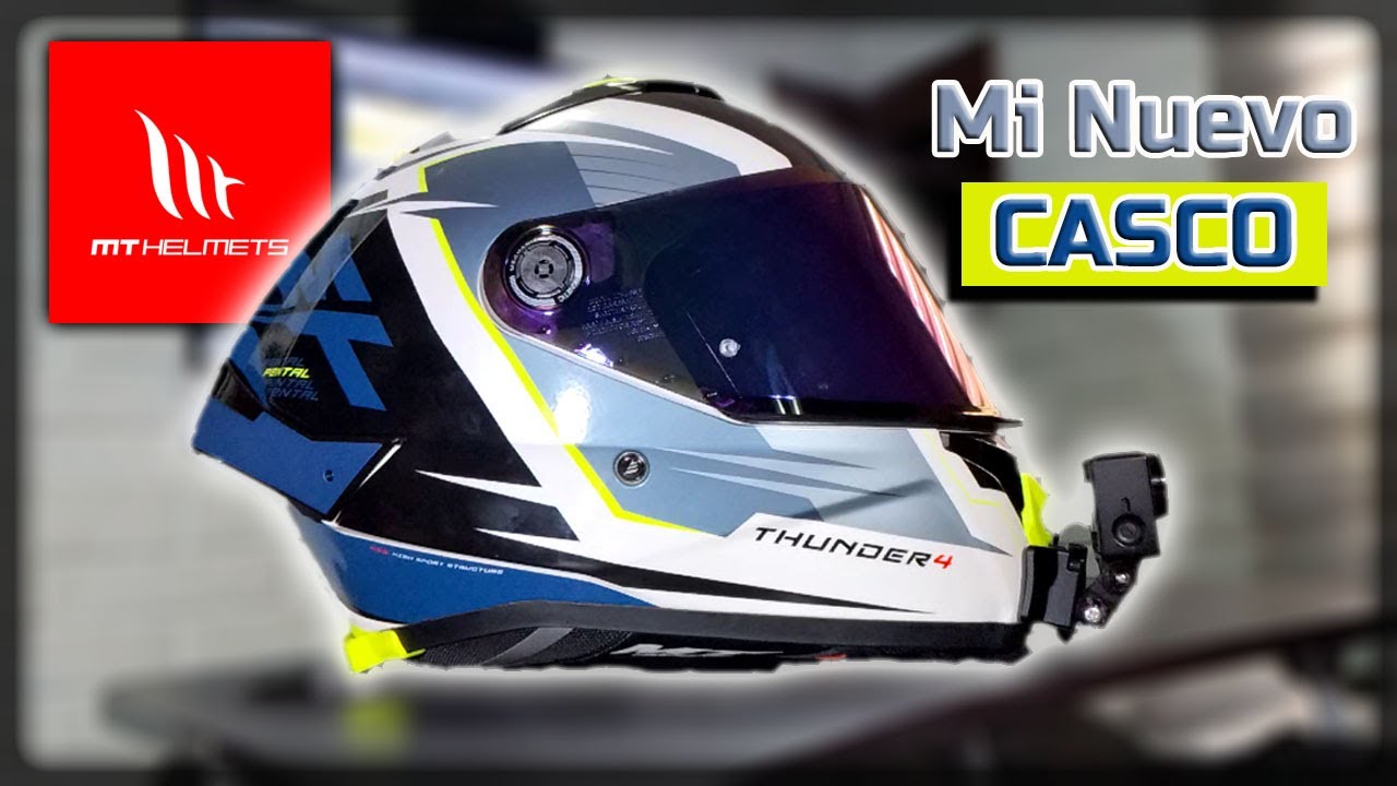 Review MT Helmets Thunder 4 SV 👌🏻🗿 | NUEVO Casco + viejo Gopro SETUP📸