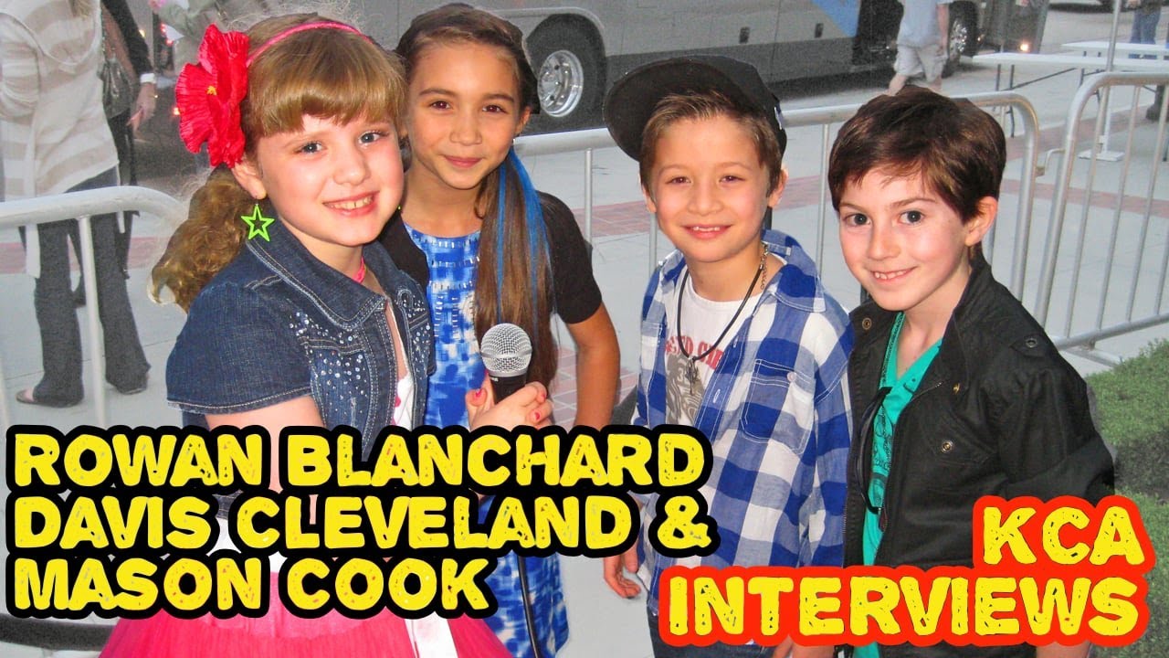 ROWAN BLANCHARD (Disney's GIRL MEETS WORLD & Spy Kids) & MASON COOK + DAVIS CLEVELAND SHAKE IT UP!