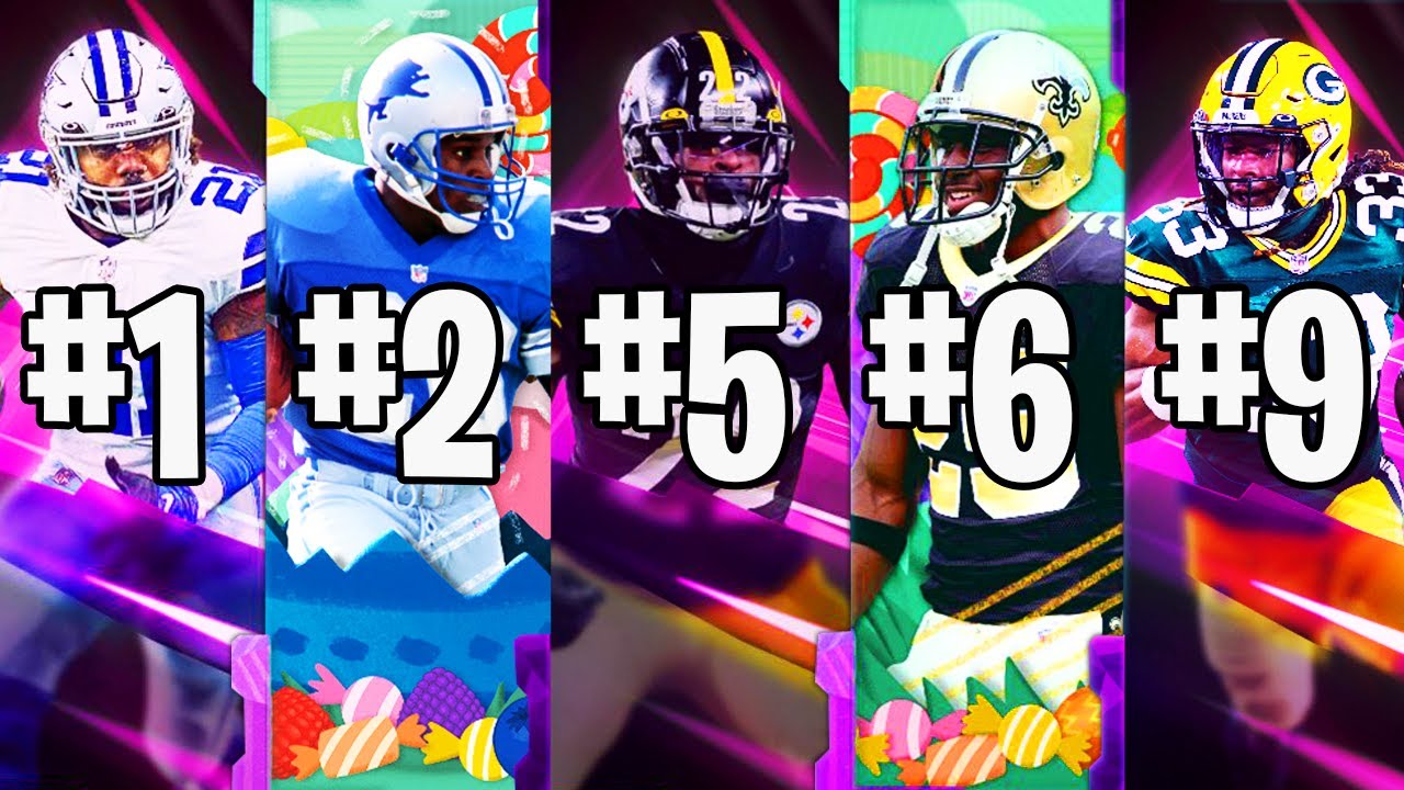 TOP 10 RUNNING BACKS IN MADDEN 22!