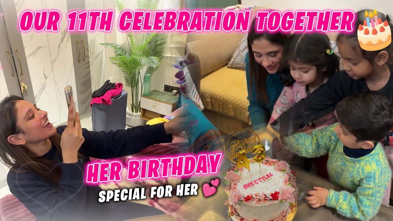 Shy ka 33rd birthday celebration😍