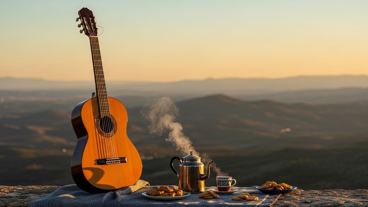 Spanish Guitar & Oud - Beautiful Flamenco Rumba Instrumental Supporting Smooth Balanced Ease